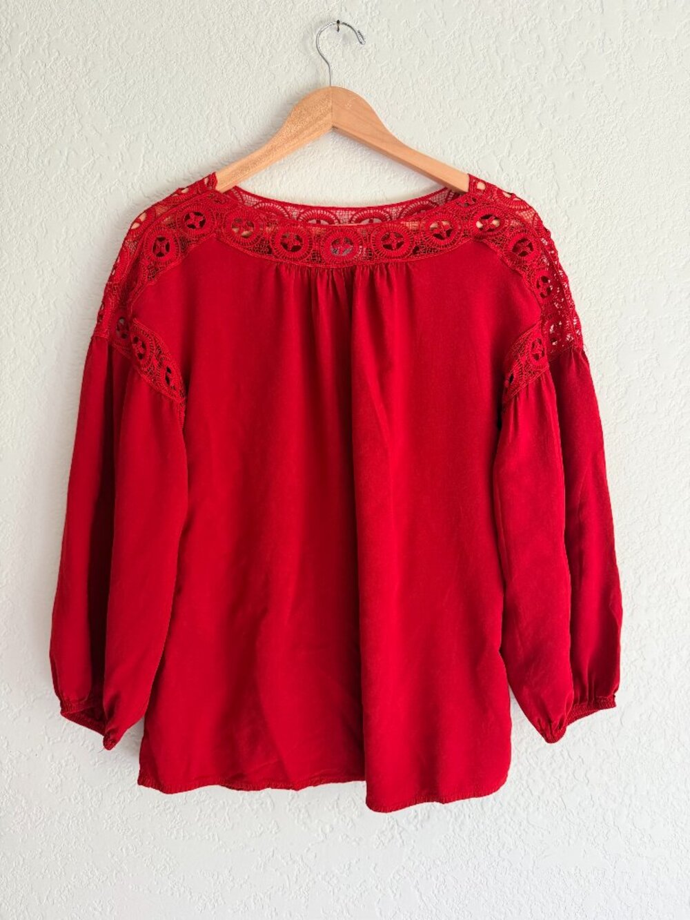 Max Studio Specialty Products (M.S.S.P) red blouse size M